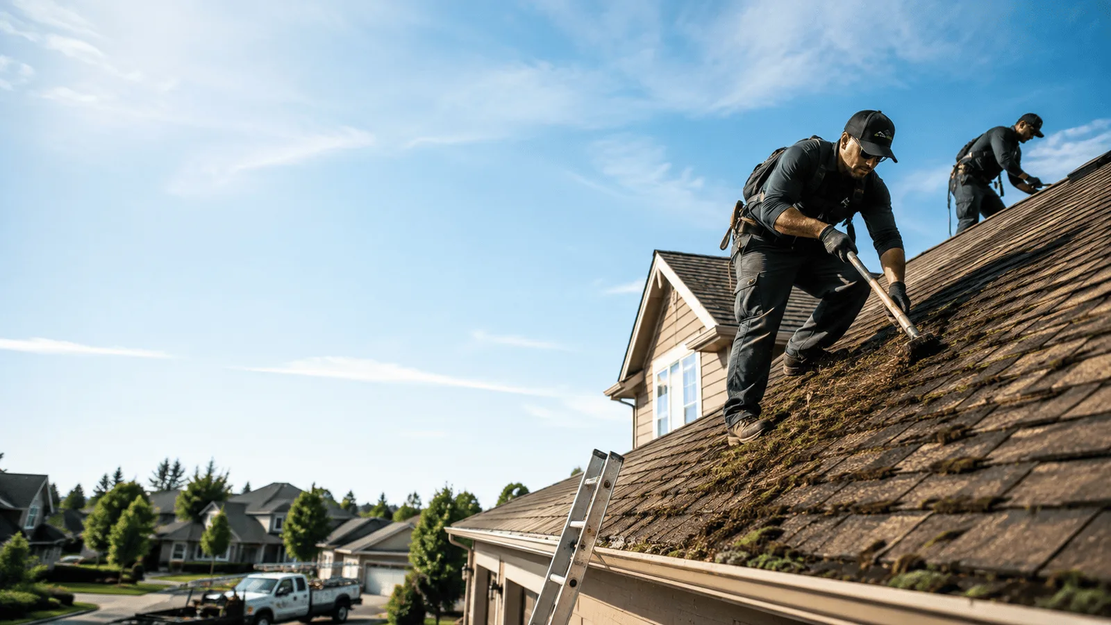 Roof Moss Removal in Athens, LA near me